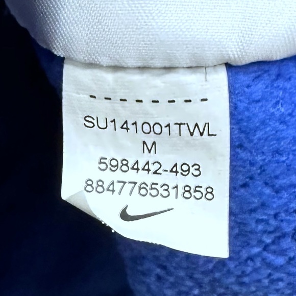 Nike Middle Tennessee Volleyball 1/4 Zip Crew Neck Sweater 598442-493 Medium - Picture 7 of 9